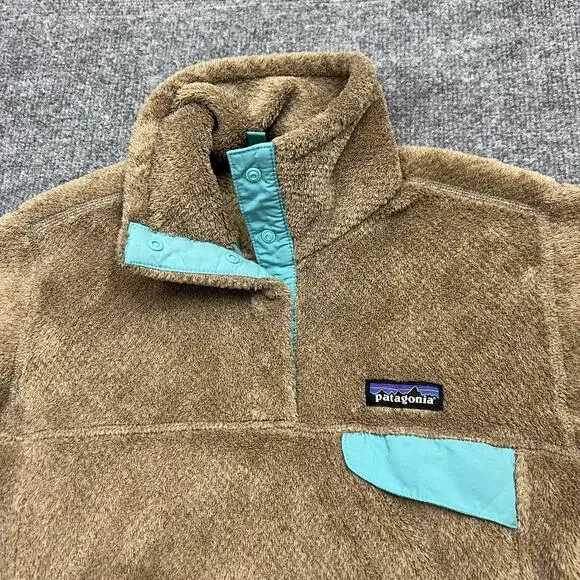 Patagonia Pullover Womens Small Fleece Polartec Thermal Pro Snap Neck Outdoors - Picture 3 of 11